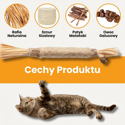 Naturalne Patyczki Dentystyczne dla Kotów - SilverPure™