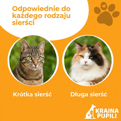 Samooczyszczająca Szczotka dla Kotów - Łap'Sierść™