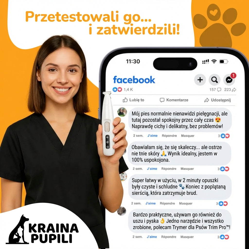 Trymer dla Psów - Trim Pro™